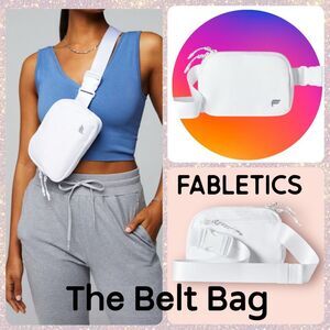 The Belt Bag Classic White Crossbody Sling NWT Unisex